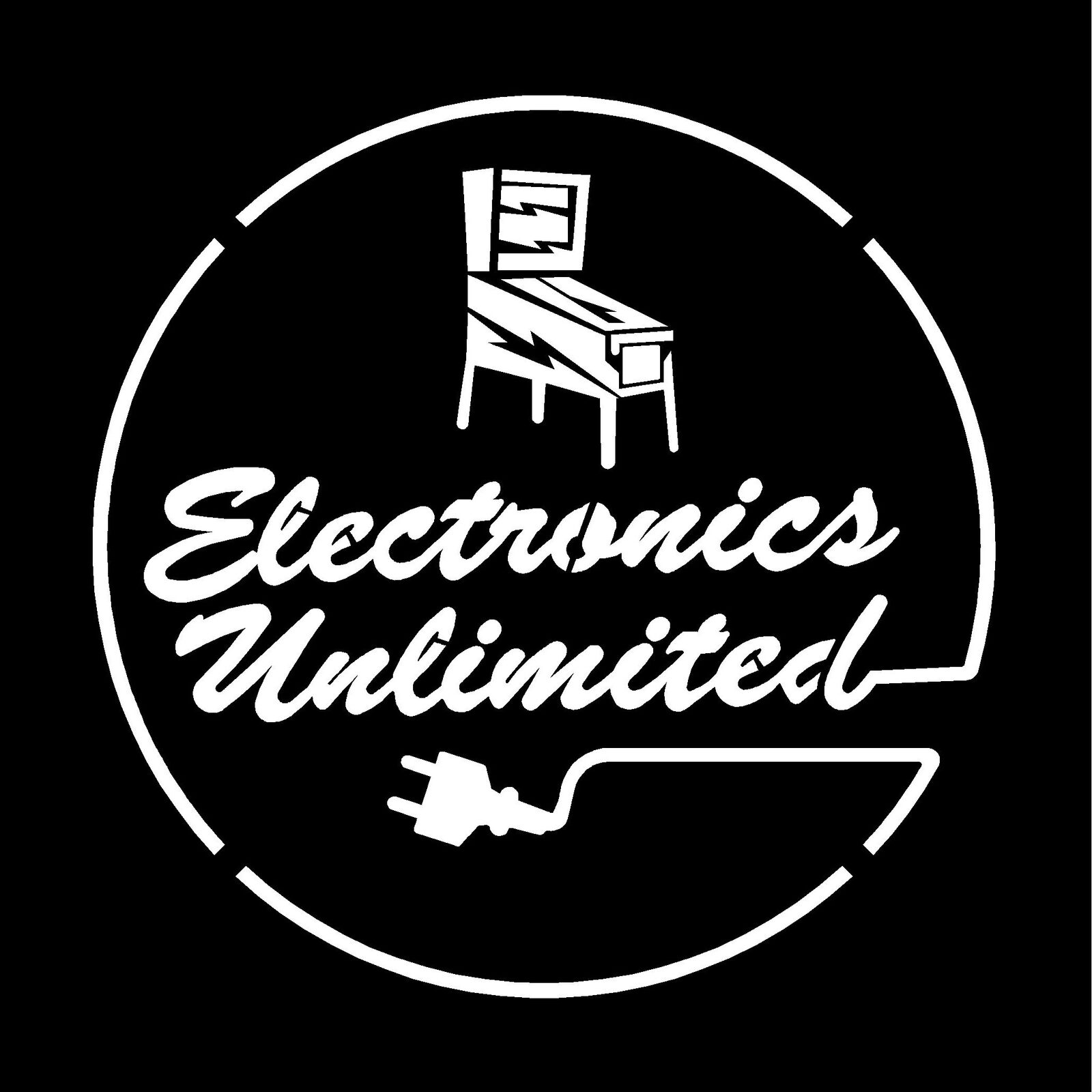Circular company logo with illustrated icon vectorized for cutting
